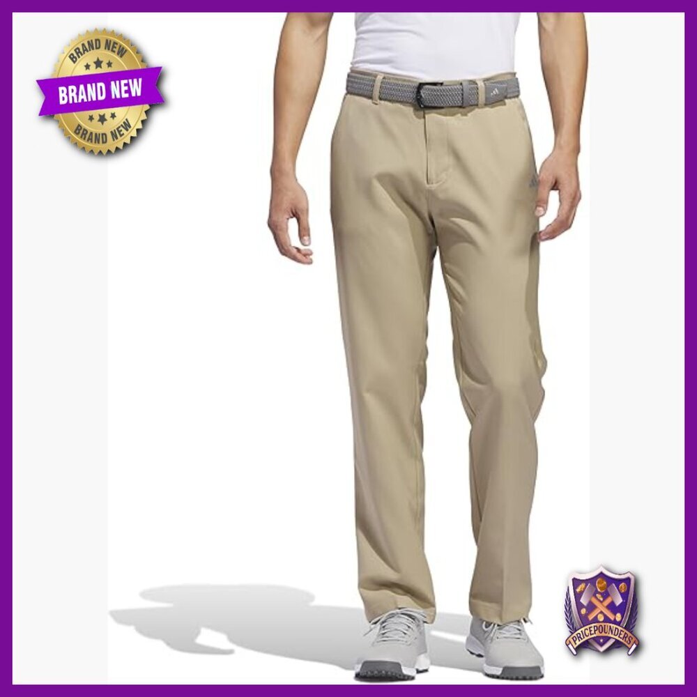 Men's Golf Pants Regular Fit Recycled Polyester Active Athletic